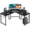 AODK L Shaped Gaming Desk, Computer Corner Desk, PC Gaming