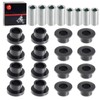 Front & Rear Shock Absorber Bushings Sleeve Kit 16Pcs For