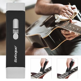 Double Head Guitar Eraser | Double Head Derusting Brush Pen,String Polishing Brush With Lubricant In Brush For Cleaning Electric Guitar Bass Ukulele Violin