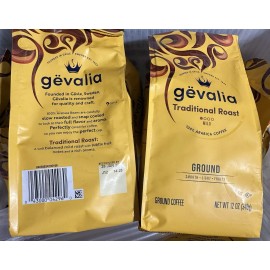 Unbranded (2 Pack) Gevalia Traditional Mild Ground Coffee, 12 Oz. Bag 100% Arabica Gift