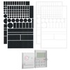 PAVIKE 4 Sheet Set LED Dimming Stickers, LED Light Dimming