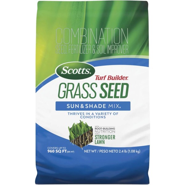 Scotts Turf Builder Grass Seed Sun & Shade Mix with