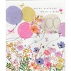 Belly Button Designs Happy 100th Birthday Card with Embossing. The