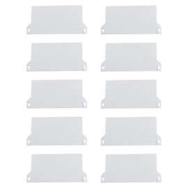 DECHOUS Vertical Blind Vertical Blind Weight 89mm for Vertical Blinds Bottom Plate Plastic Vertical Blind Bottom Weight Curtain Repair Parts Venetian Blinds Accessories (Pack of 10)