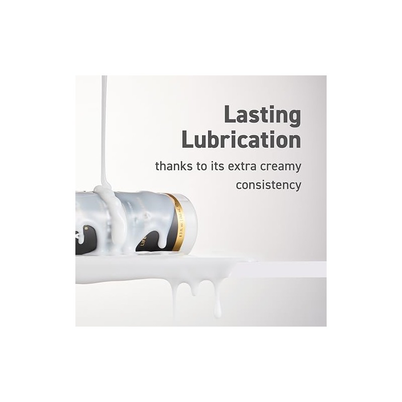 XESSO Lubricante Body Lube White Creamy Waterbased Adultos