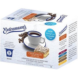 Entenmann's Single Serve Coffee, Cinnamon Crumb Cake, 10 Count (Pack of 4)
