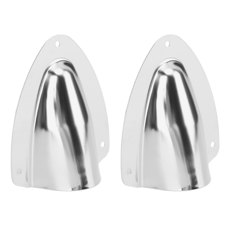 FECAMOS Stainless Steel Cable Cover Marine Shell 1 Pair Heavy