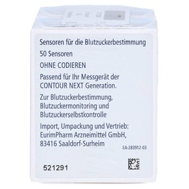 Contour Next Sensors Test Strips Pack of 100