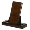 Modern Viewing Stand/Past Book Set, 4.0 Inches, Dark Oak Wood,