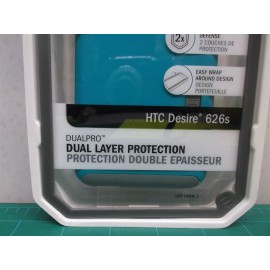 Incipio DualPro Dual-Layer Case For HTC Desire 626s in Teal/Charcoal Gray