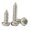 Qrity 25PCS M6x35mm Self Tapping Screw, Torx Pan Head Screws,