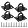 Hawpasy 4PCS M6 Eye Plate Heavy Duty, Stainless Steel M6