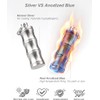 Haxtec Titanium Pill Holder Necklace, Small Pill Box Nitro Holder