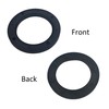 AUXBC 2Pcs 5 Inch Universal Fit ABS Car Stereo Speaker