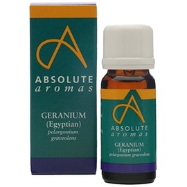 1 Pack of Absolute Aromas Geranium Egyptian Oil 10 ML