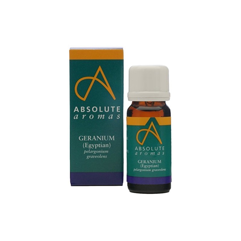 1 Pack of Absolute Aromas Geranium Egyptian Oil 10 ML