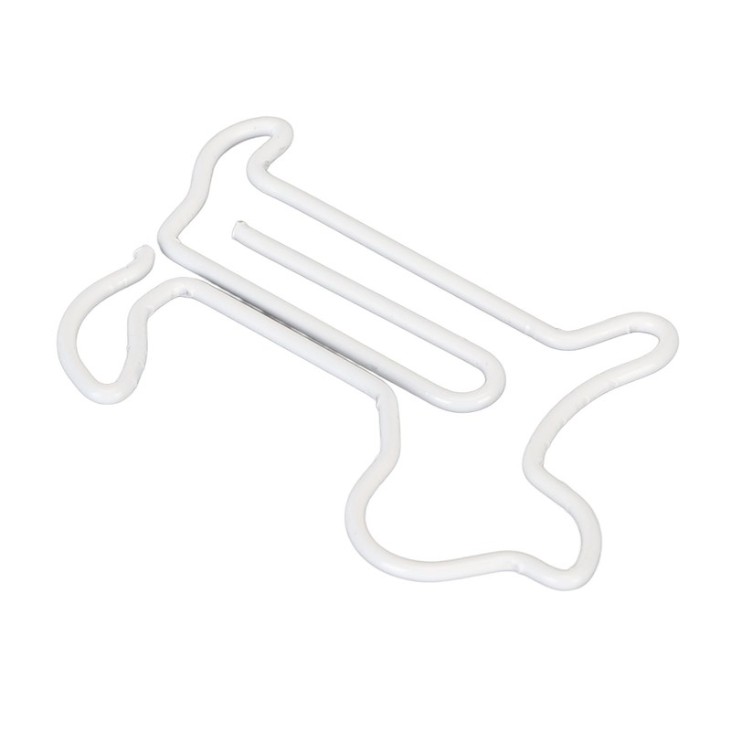100pcs Dog Shaped Paper Clips Slip Resistance Exquisite Cute Paper