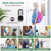 HUANLANG Lock Box for Keys with Code, Waterproof Key Lock