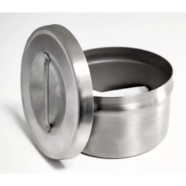 Hergom Silvery Kit Torundero Acero Inoxidable Grande 500ml Hergom Silvery