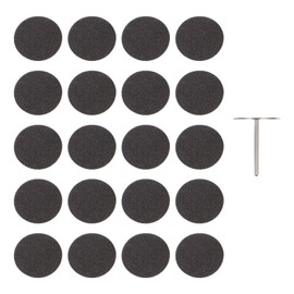 Minkissy 1 Set Nail Polishing Sheets Foot Disk Files Sandpaper Pad Disks Pedicure Supplies Dead Skin Removal Tools Professional Nail Files Nail Kits Disc Electric Stainless Steel