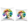 Regenbogen Lebensbaum Bunter Baum des Lebens Celtic Rainbow Colour-Tree of
