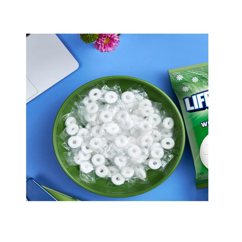 Life Savers Wint O Green Sugar Free Mints - Packaged