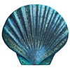 Metallic Seashell (Fusion Series) Ceramic Swimming Pool Mosaic (5", Caribbean)