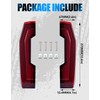 AUPOWER RED LED Taillights for Xpedition XP/ADV 2024+, RED Rear