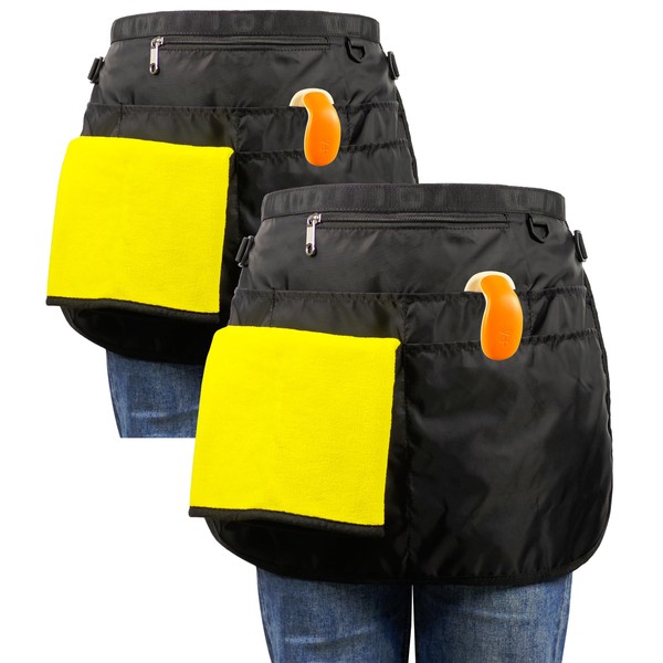 2 Pack Waterproof Apron for Women With 7 Pockets, Cleaning