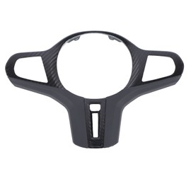 Steering Wheel Frame Trim Cover Carbon Fiber Protective Steering Wheel Trim Sticker for X3M X4M X5M X6M With Heating Button
