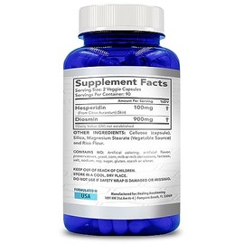 “Hesperidina Plus 1000mg por porción (180 cápsulas vegetarianas)