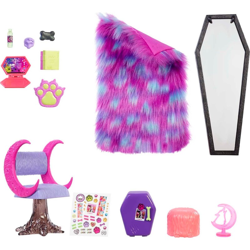 Monster HIGH CLAWDEEN Bedroom