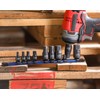 ARES 70497-9-Piece Metric Impact Hex Driver Set - Chrome Moly