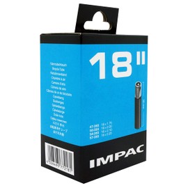 Impac Unisex-Youth AV18 Inner Tube, Black, 18 x 1.75/2.25"