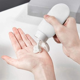 60ml Pastel Empty Bottle 1P (White) Container Empty Bottle Shampoo Bottle Travel Size Gym Swimming Pool Portioning / 60ml 파스텔 공병 1P (화이트) 용기 공병 샴푸통 여행용 헬스장 수영장 소분
