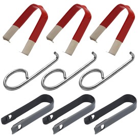 EIHI Pack of 9 Wheel Nut Caps Puller, Wheel Bolt Caps Tool, Puller Hook Wheel Bolt Caps for Wheel Nuts and Hub Caps Replacement, Wheel Bolt Caps