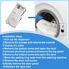 Upgrade WH01X29528 Washer Door Lock Compatible with GE General Electric