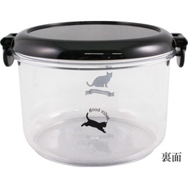 Ken Onishi ATR-750 935045 Acrylic Round Case, S, Cat, A Acrylic Canister
