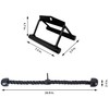 Fitvids Tricep Press Down Cable Attachment, LAT Pulldown Attachment, Weight