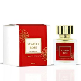 Flower Scents Scarlet Rose Eau de Parfum Spray 65ml (2.2 oz) | Opulent Rose, Creamy Woods & Golden Amber Warmth