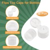 sourcing map 36pcs 18/410 Flips Top Caps for Bottles, Replacement
