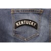 Kentucky Patch - 4x1.75 inch. Embroidered Iron on Patch