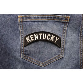 Kentucky Patch - 4x1.75 inch. Embroidered Iron on Patch
