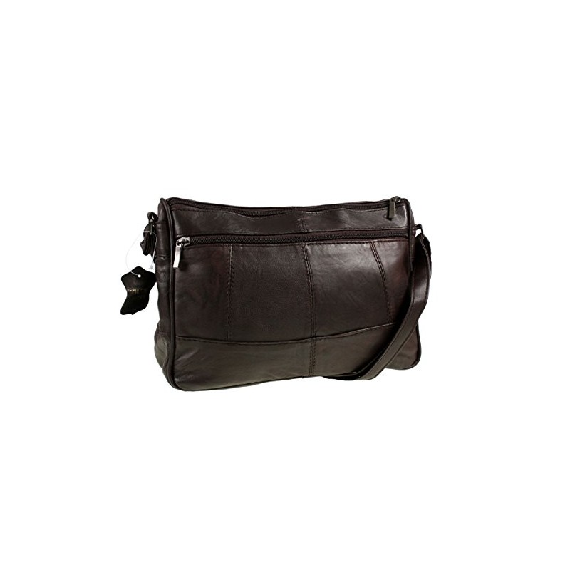 Womens Super Soft Nappa Leather Shoulder Bag / Handbag with