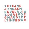 Smoby - 48 Lettere Magnetiche - Rosso e Verde -