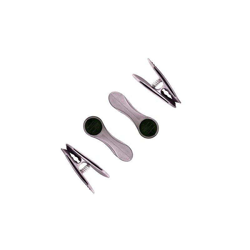 48 Clothes Pegs Soft Grip Soft Touch Soft Touch (Silver,