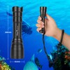 Odepro WD43PRO Dive Light - 1050 Lumens Scuba Diving Light,