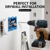 50PCS Drywall Bits, 1/8 Inch Guide Point Tracing Drywall Router