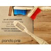 Natural Bamboo Toothbrushes (4 Pack) - Eco Friendly Gifts -