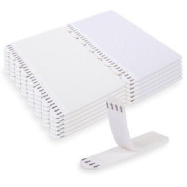 BELICOO Large Picture Hanging Strips, 48-Pairs(96 Strips) Wall Hangers Without Nails, Water Resistant Adhesive Strips, Removable Damage Free Poster Hanging Strips, White Wall Sticky for Hanging